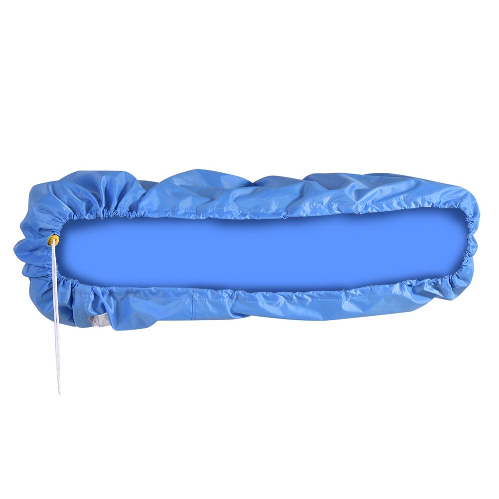 Air Conditioner Cleaning Dust Washing Cover Waterproof Protector Blue Color M