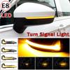 LED Dynamic Turn Signal Light Flasher Flowing Water Blinker Flashing Light For VW Tiguan MK2 2017 2018 Touareg MK3 EU