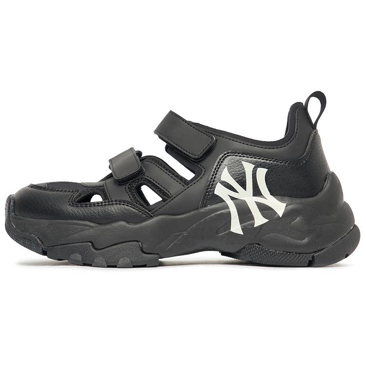 

MLB Sandal Chunky Mask Casual Breathable River Trekking Shoes Unisex Black 3ASDCH123-50BKS 41