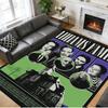 Crystal Velvet Rug Soft Non Slip Indoor Floor Mat Home DecorThe Addams Family