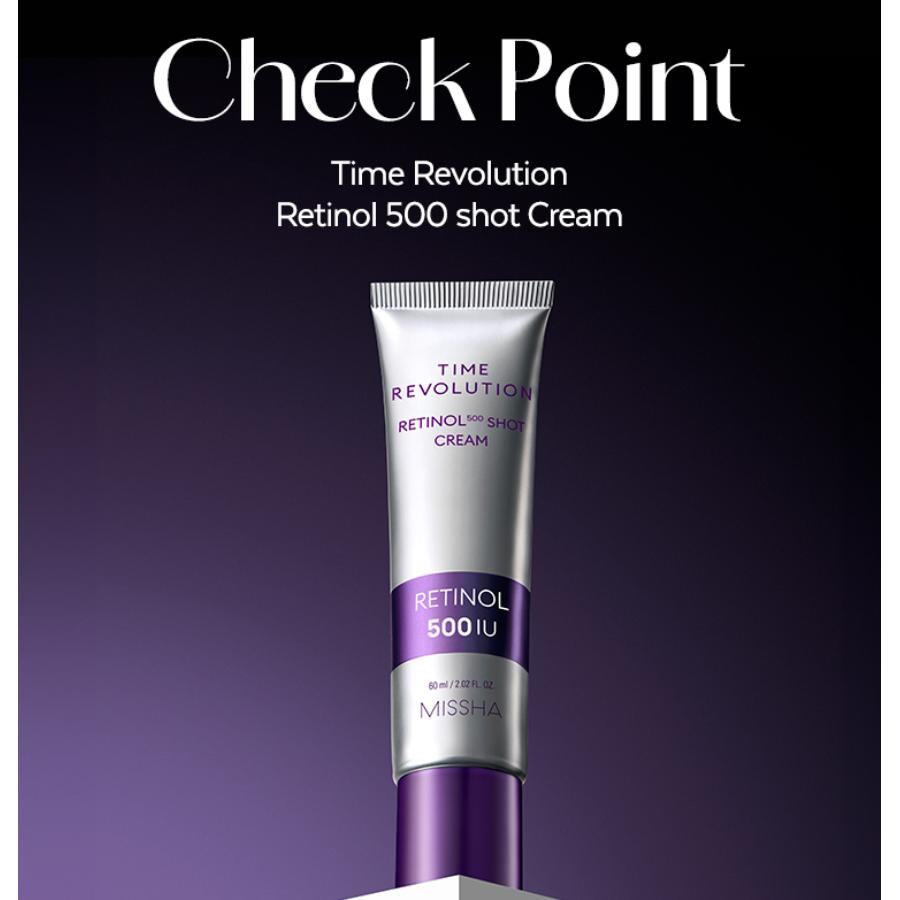MISSHA Time Revolution Retinol 500 Shot Cream 60ml