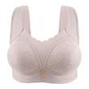 Big red natal year, beautiful back gathering, large size lace, double breasts, anti-sagging underwear adjustment, mother women's bra cover