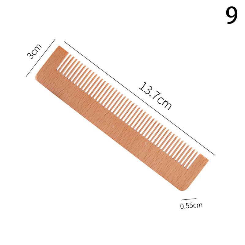 

Anti-Static Long Handle Bamboo Wooden Hair Comb Hotels Disposable Comb Hairdressing Styling Tools Barber Hair Brush Accessories