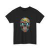 Graffiti Skull T-Shirt | Colorful Crazy Skull Tee, Cool T-Shirt Gift, Cotton Tee