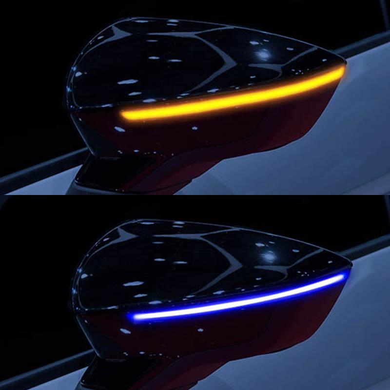 Dynamic Blinker for Seat Leon III 5F ST FR Cupra Arona KJ7 LED Turn Signal Mirror Indicator light 2013 2014 2015 2017 2018 2019