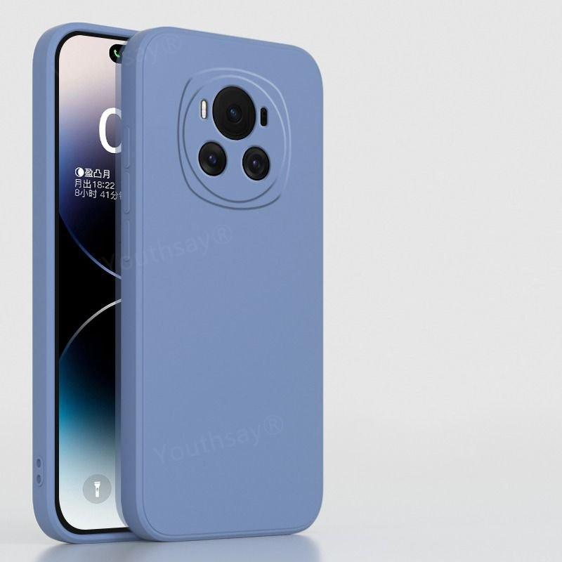 For Honor Magic 6 Pro Liquid Silicone Case Magic 6 Pro Cover Funda Coque Soft TPU Phone Bumper For Honor Magic 6 Pro