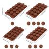 Flower Silicone Molds Rose Chocolate Candy Mould For Fat Bombs Gummy Cake Cupcake Soap Candle Decoration Wax Melts Ice Cube