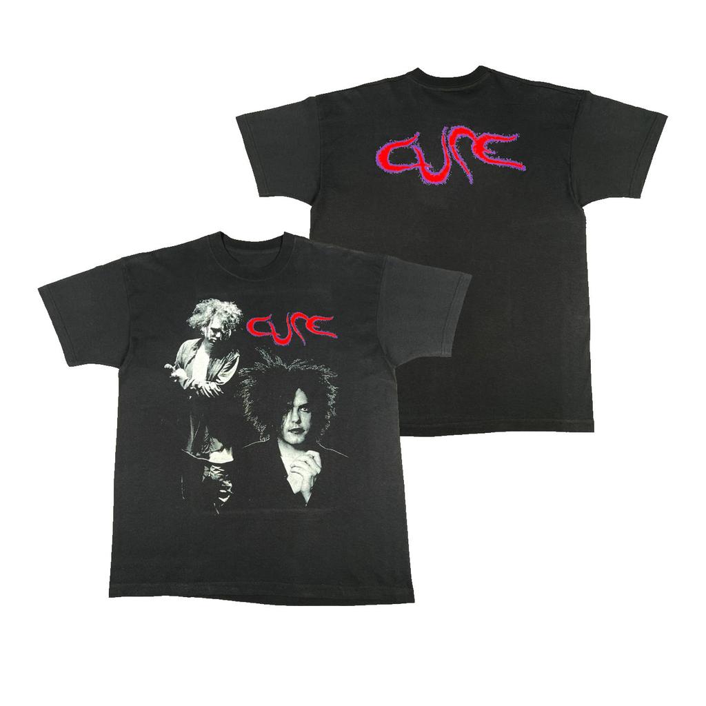 26th Anniversary New Model The Cure Healing Band American Rock LongSleeved Vintage LooseFitting Casual Mens TShirt