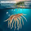 Topwater Bionic Bait 1/3/5Pcs 9.5cm/9g Floating Soft Lure with Multi-Tentacles, Realistic Fishing Baits Bait, Artificial Swimbait for Freshwater