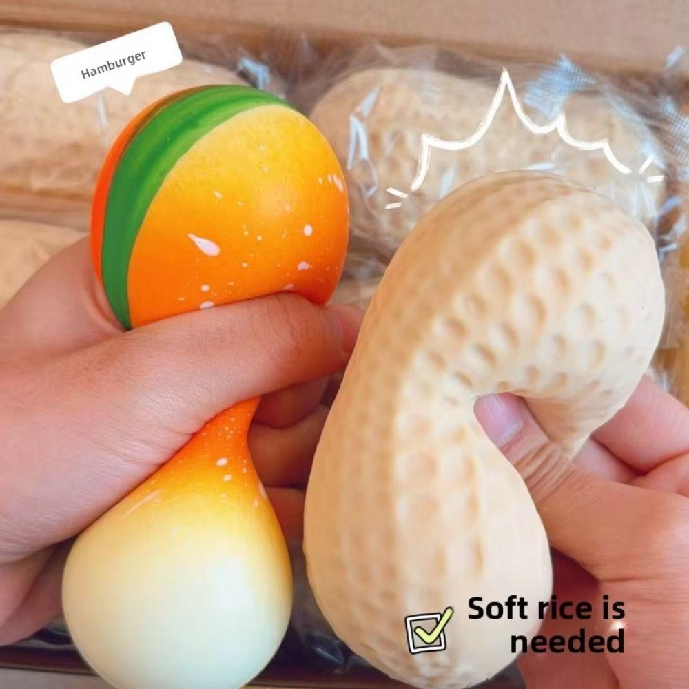 Simulated Slow Rebound Squeeze Toys TPR Simulation Corn Pinching Toy Kid Gift