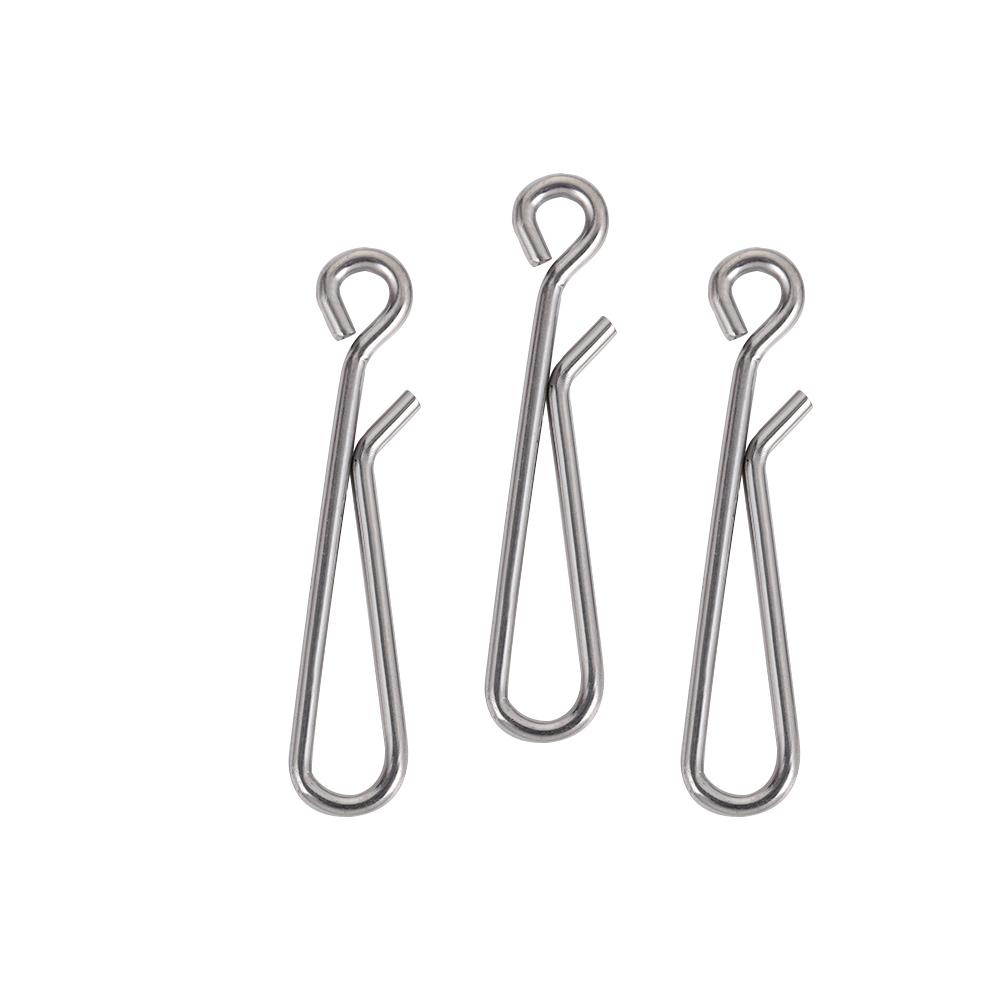 Useful Metal Barrel Swivels Quick Hanging Fishing Accessories Connector Snap Swivel Connecting Tackle Tool