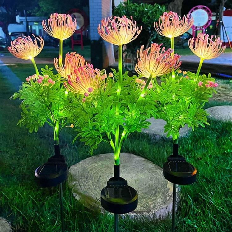 Equinox Flowers Lights LED Outdoor Solar Power Garden Waterproof Energy Saving