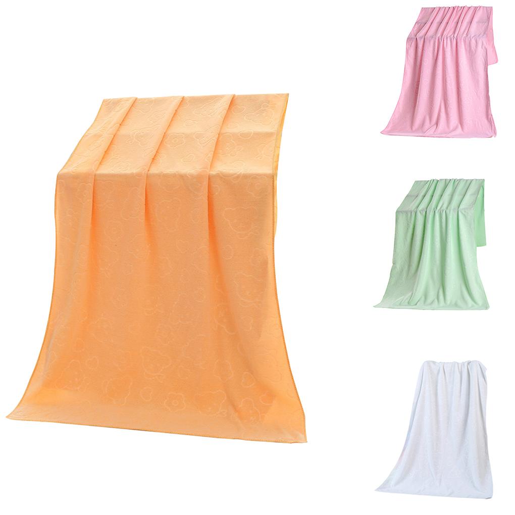 140*70cm Microfiber Towel Bath Beach Camping Swimming Drying Washcloth Shower