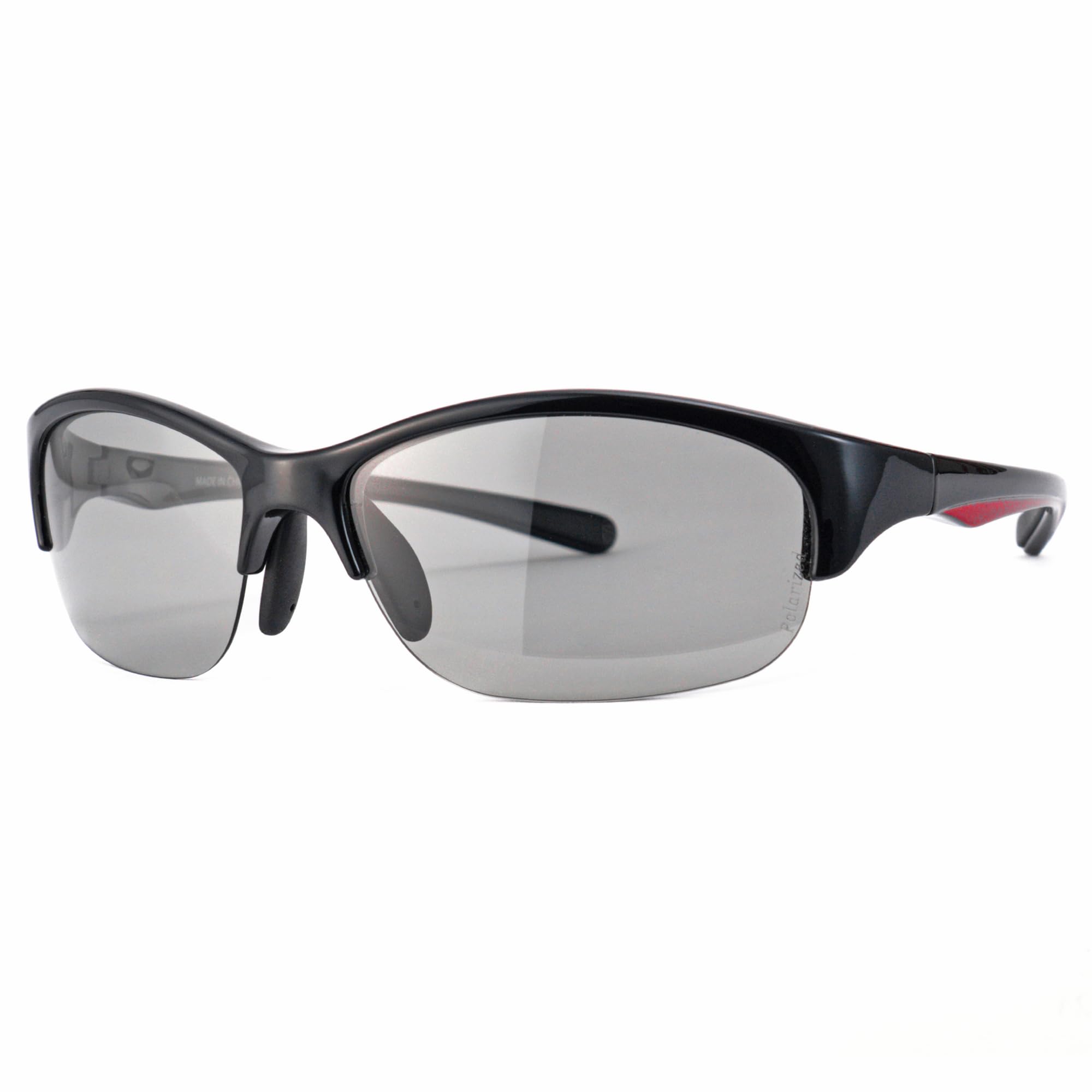 

Photochromic Polarized Polarized Photochromic [A-Fit] Sunglasses, Men s, Sunglasses, Sunglasses, Sports, Black/Red AF-S205HTN-C3