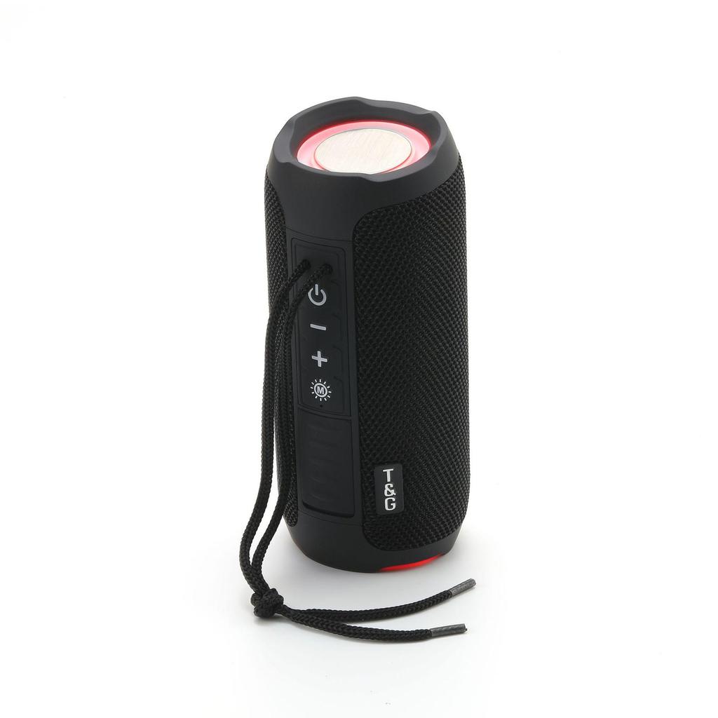 Boxă Bluetooth Portabilă Waterproof TG227 cu Design din Material Textil și Subwoofer USB/Card