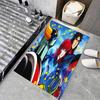 1pc G-Goldorak G-Grendizer UFO Robot G-Goldrake Mats Anti-Slip Mats Home Decor Supplies Carpets Home Kitchen Floor Mats
