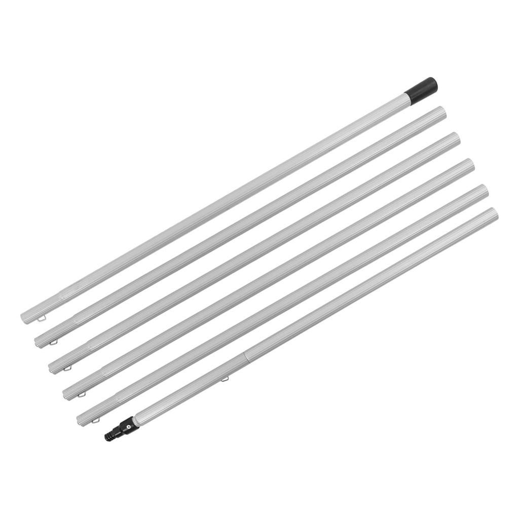 Solar Panel Cleaning Brush Water Fed Pole Kit Outdoor Window Glass Solar Panel Cleaning Extendable