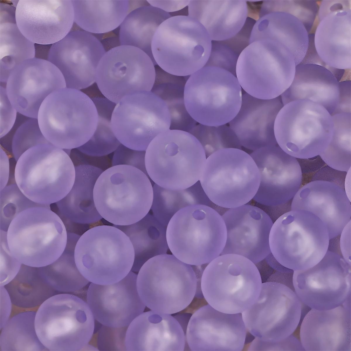 

8 мм/10 мм пластиковые акриловые бусины, матовые, прозрачные, свободные бусины для ожерелья, браслета, сделай сам, изготовление ювелирных изделий 8mm 115pcs фиолетовый