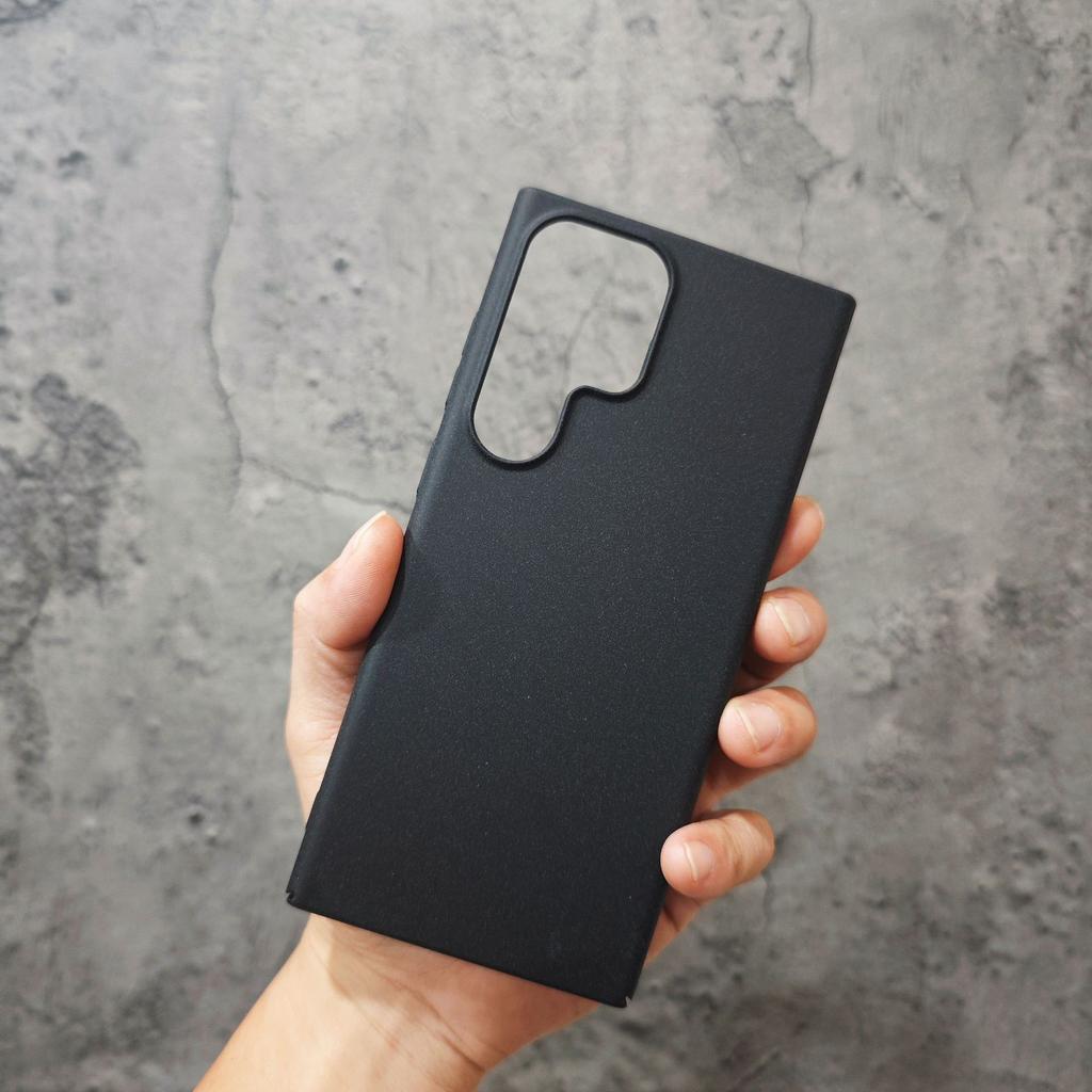 Samsung S25 Ultra Rock Sand Matte Phone Case S23 Ultra Thin Note20 Full Inclusive Anti Fall PC Hard Case A55