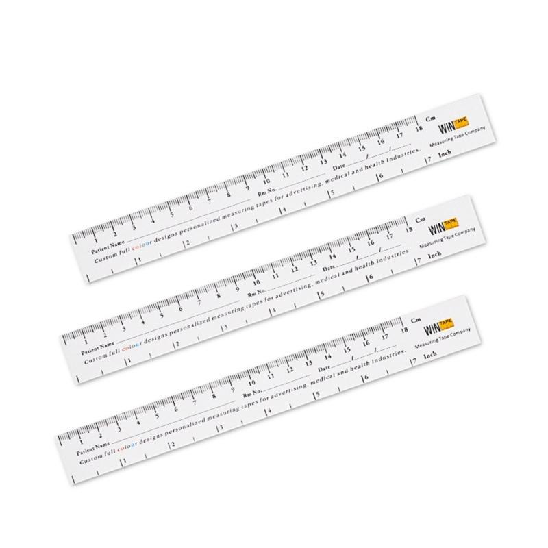 150 Pezzi Nastro Misura Ferite Righelli per Ferite Strumento di Misura Accurato 18cm per Ambienti Sanitari