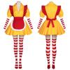 Déguisement Cosplay de Servante Robe de Serveuse pour Femme Fête d'Halloween Jeu de Rôle