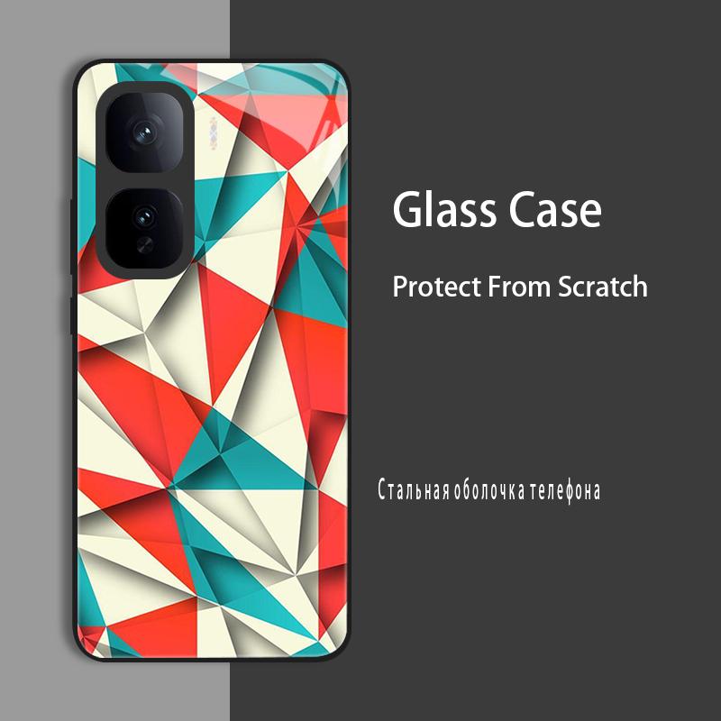 For Vivo IQOO Neo 10 Pro Neo10 Case Cover Tempered Glass Case Hard CoqueBumper For iQOO Z9 Turbo Z9S Pro Z9X Protect Case