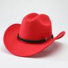 Cowboy Hat With Chain And Starry Sky Compass For Western Style Men And Women