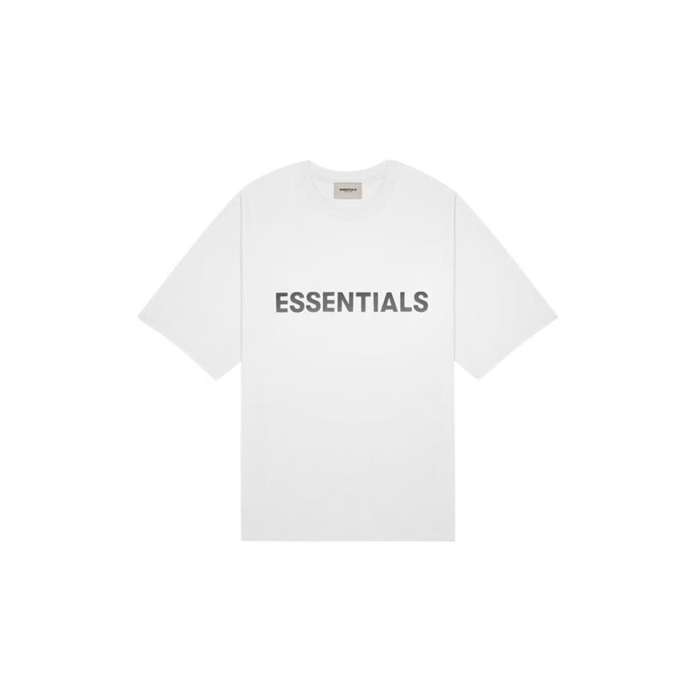 T-shirt Fear of God Essentials 3D Silicon White