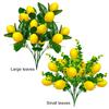 3PCS Artificial Lemons Branches Wedding Garden Home Decoration Small Artificial Fruit Branch Type B