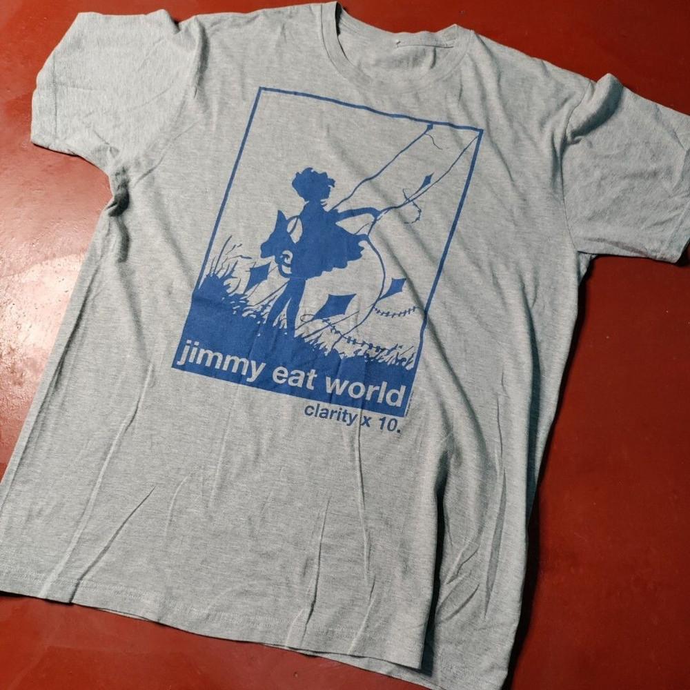 

Collection Jimmy Eat World T Shirt Gray All Size S-5Xl HH927 Unisex T-Shirt XXL