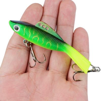 28.5g Ice Fishing Lure 8.5cm Swimbait Winter Fishing Bait 3D Fisheye Strengthening Hook Artificial Fishing Lure