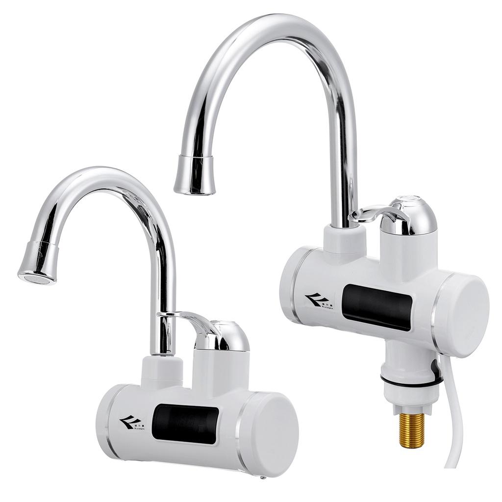 3000W Instant Hot Water Faucet Heater Cold Heating Faucet Tankless Instantaneous Water Heater Electric Kitchen Water Heater Tap