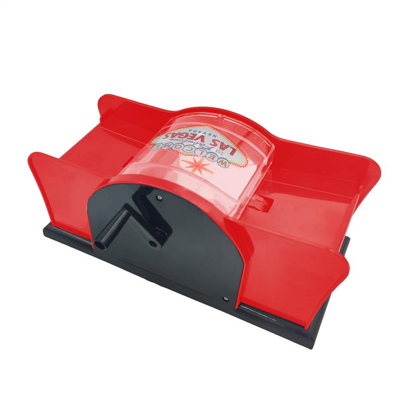 Manual Hand Cranked Card Shuffler 2 Deck Card Shufflers Mixer Card-shuffling Tool Board Games Card Games Shuffling