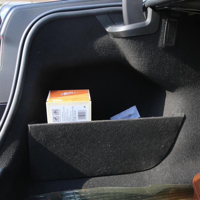 Car Trunk Side Storage Organizer Board Storage Partitions On Both Sides of The Trunk Partition Tail Box for BMW 7 Series