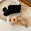 kitten Plush Hair Claw Cute Cute Hairpin Fashion Cat Hair Clip  Girl
