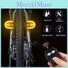 Bicycle Bike Led Indicator Tail Turn Signal Light Wireless Remote Usb Taillight