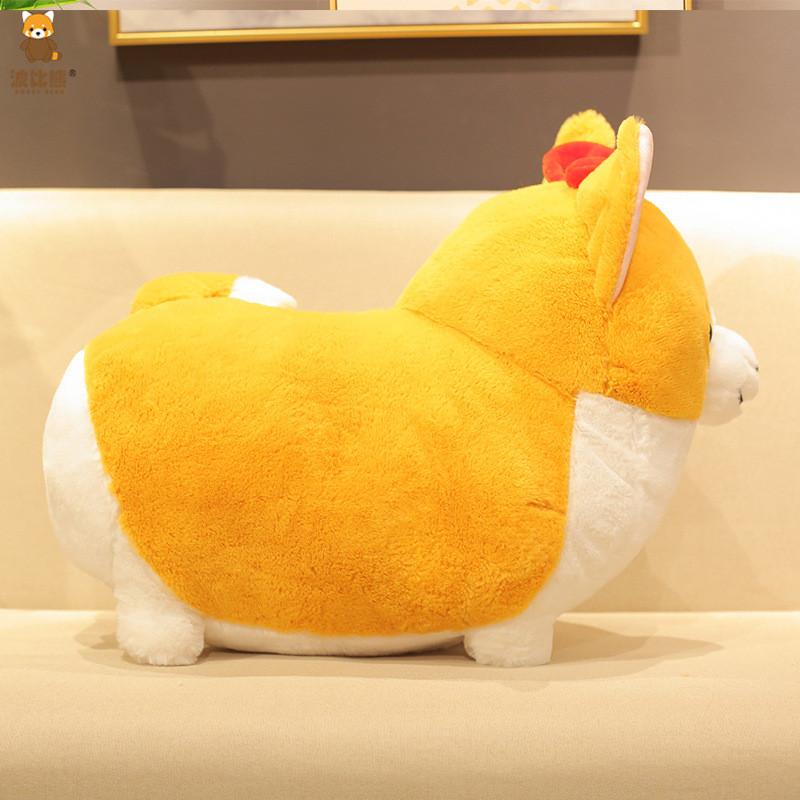 Legged Short Corgi Plush Toy Cute Cartoon Holiday Girls Kids Birthday Gift Doll