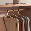 Thick No-Crease Space Aluminum Clothes Hanger for Home, Ideal for Coats & Drying