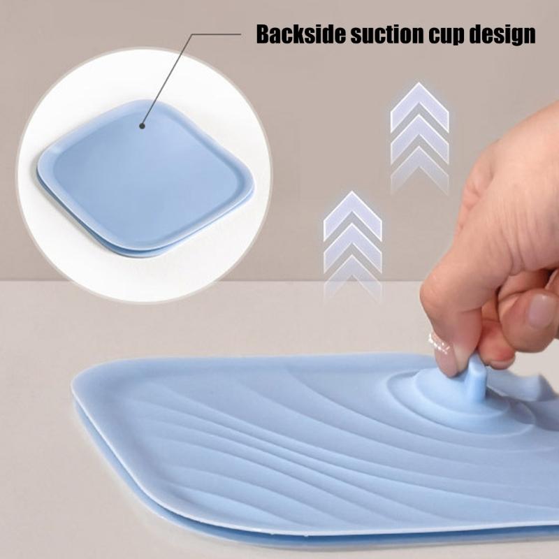Flexible Shower Drain Seal Cover Universals Toilet Floor Drain Cover Deodorant Pad Nonslip Basins Stopper Sealing Cap