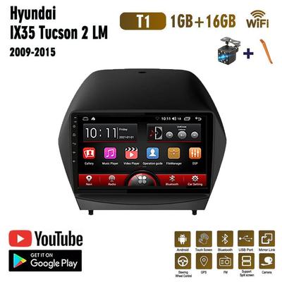 Radio estéreo para coche Android de 9 pulgadas para Hyundai IX35 Tucson 2 LM 2009-2015 reproductor Multimedia para coche altavoces DVD unidad principal Audio WIFI 1 + 16GB