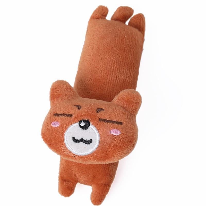 Teeth Grinding Catnip Toys Funny Interactive Plush Cat Toy Pet Kitten Chewing Vocal Toy Claws Thumb Bite Cat Mint For Cats