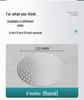 304 Stainless Steel Pressure-Boosting Rain Shower Head for Home Bathrooms