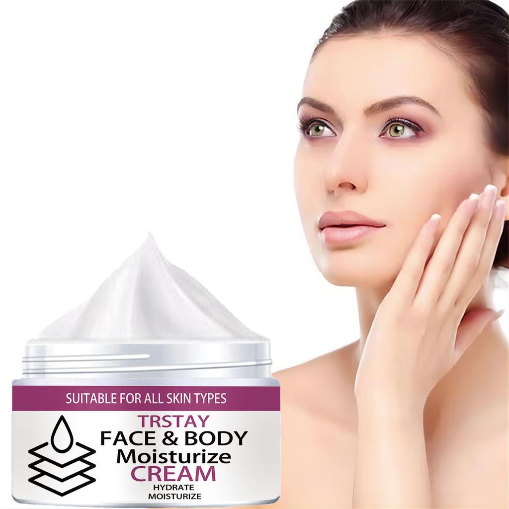 Feuchtigkeitsspendende Gesichtscreme mit Retinol-Kollagen hellt den Hautton auf, hilft bei der Reduzierung von Fältchen und zieht schnell ein