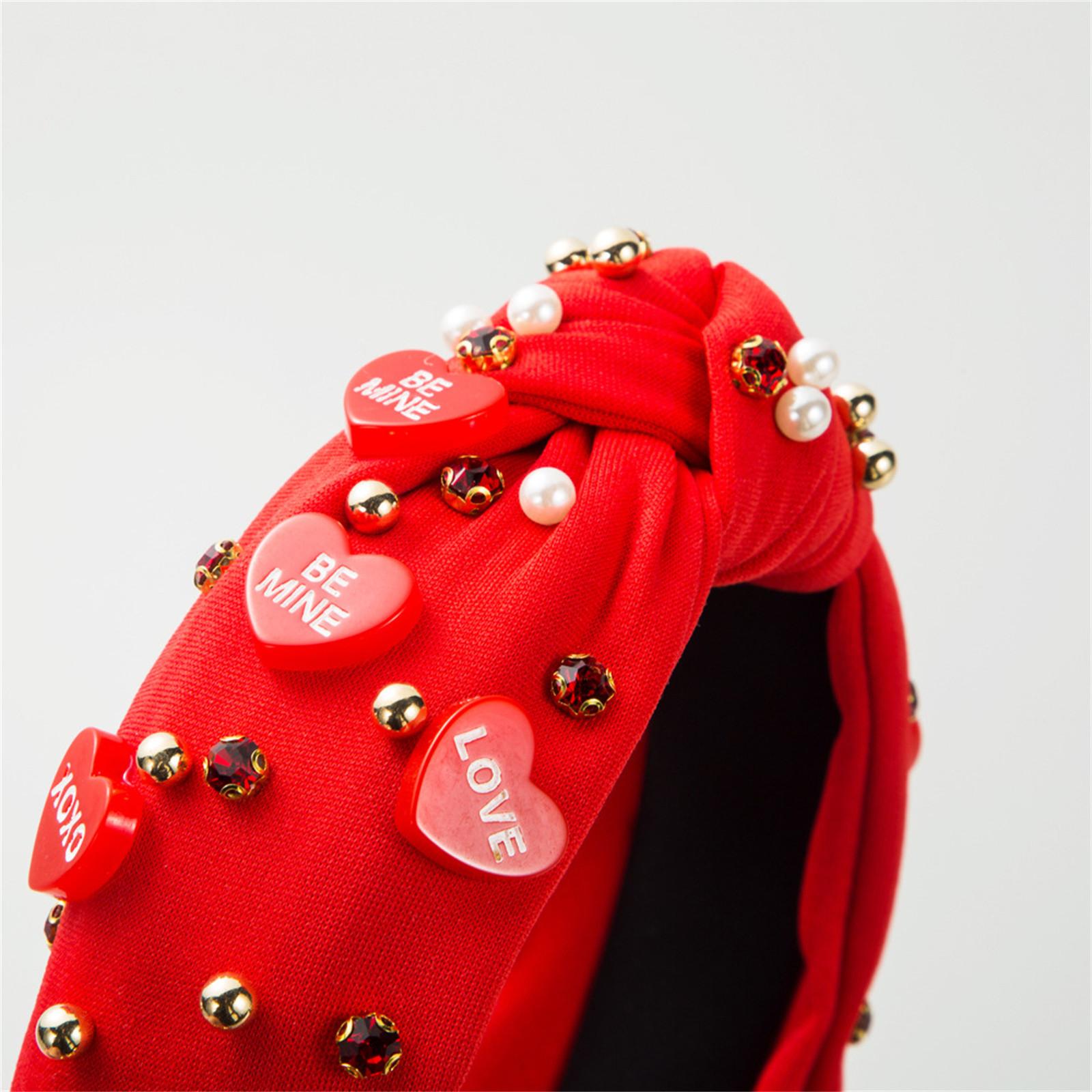 Повязка на голову ко Дню святого Валентина — фото 3