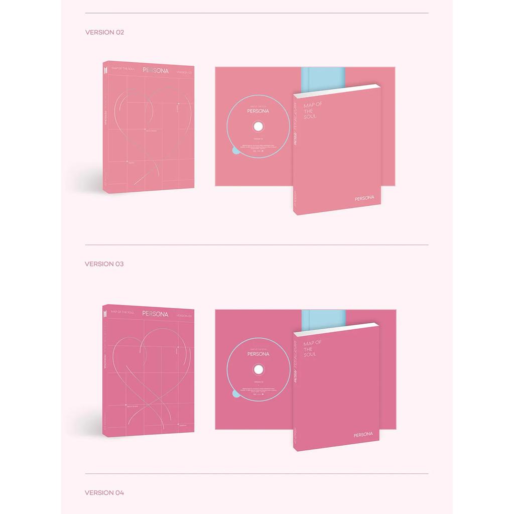BTS - Mini Album Vol. 6 BTS Map Of The Soul : Persona (Random 1 of Versions 1/2/3/4 Sent)