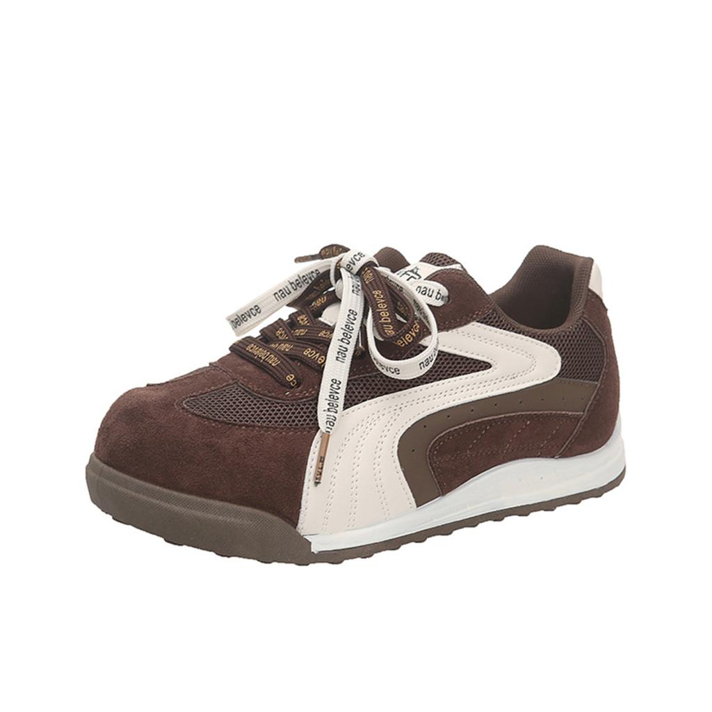 Popular Forrest Gump Shoes Women's 2025 Autumn New Versatile Platform Bread Super Fire Leisure Sports Moral Training Women's Shoes