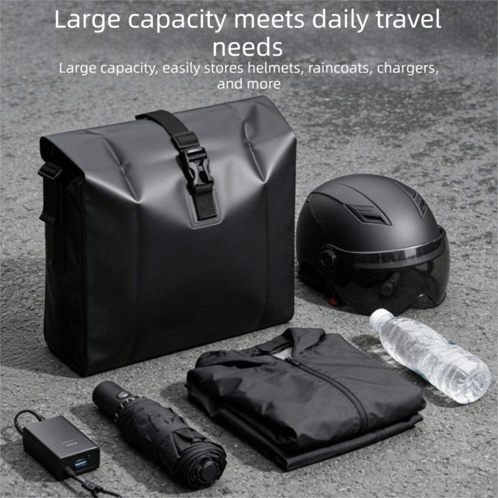 Large Capacity Bicycle Cargo Bag Portable Design Rear Rack Bag Cycling Accessories