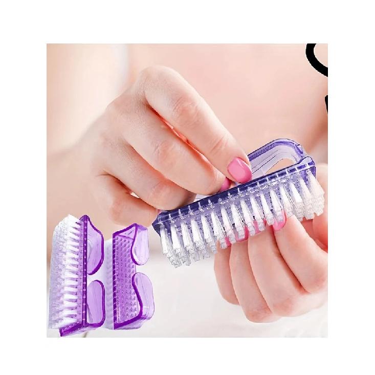 Nail Scrub Brush, Toenail Brush, Nail Brush, Toe Brush, Nail Brush, Nail Brush, Hard Brush, Cleaning Brush, Dust Brush, Manicure Tool, Large 1Pcs Plastic