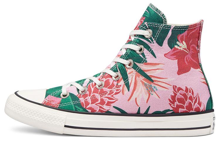 Chuck Taylor All Star Converse High 'Dschungelszene - Rosa Blumendruck' 171077C