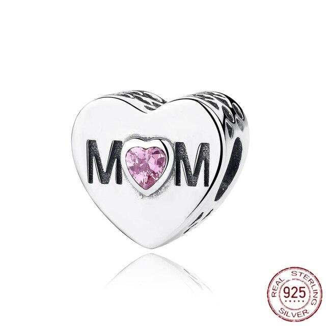 Nouveau 925 En Argent Sterling Rose Fille Garçon Rose Étincelle Entretoise Clip Charme À Perles Original De Mode Bracelet Bijoux À Bricoler Soi-Même Pour Les Femmes